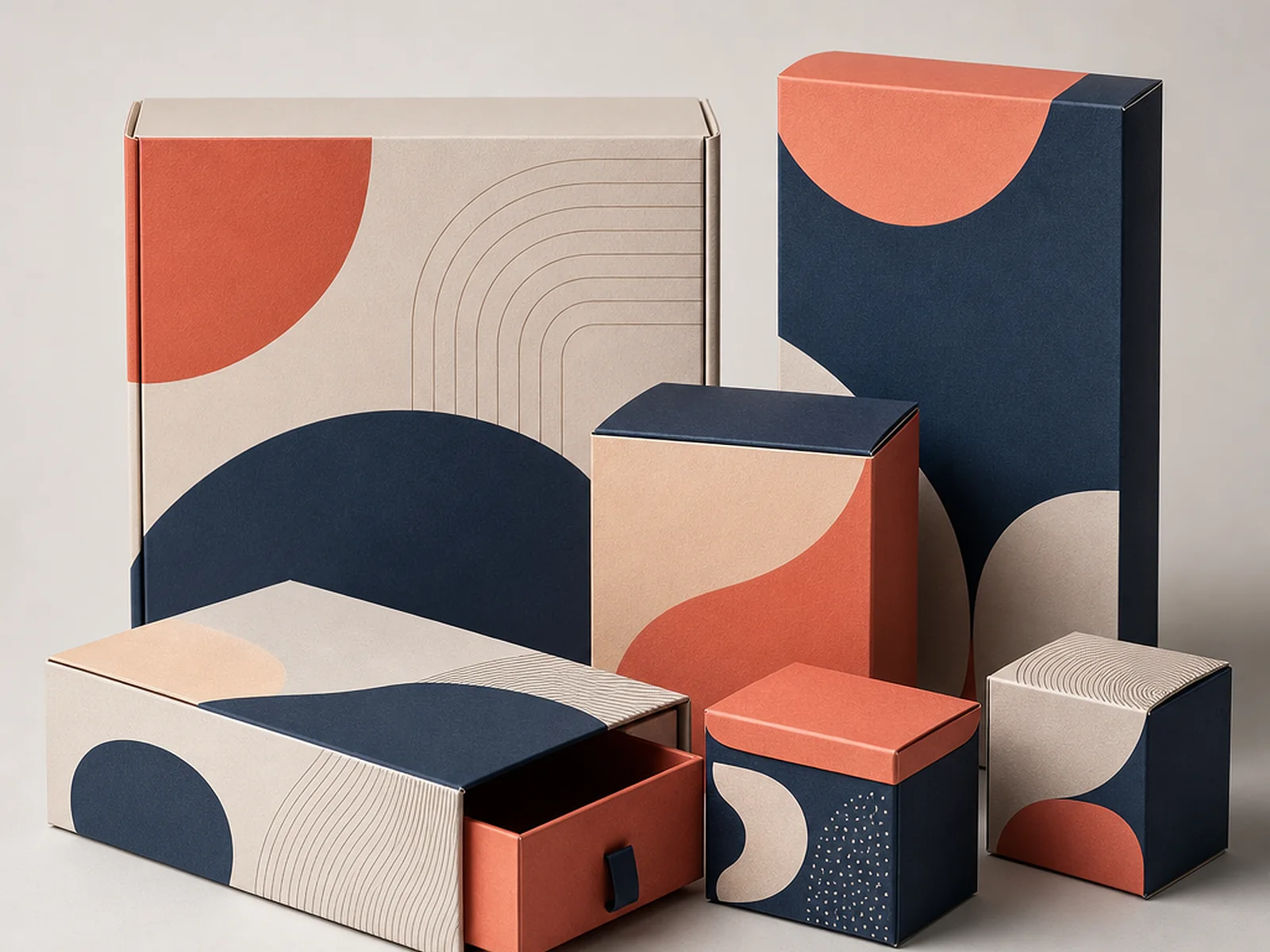 Custom Branded Boxes produced by GetPrintedBox