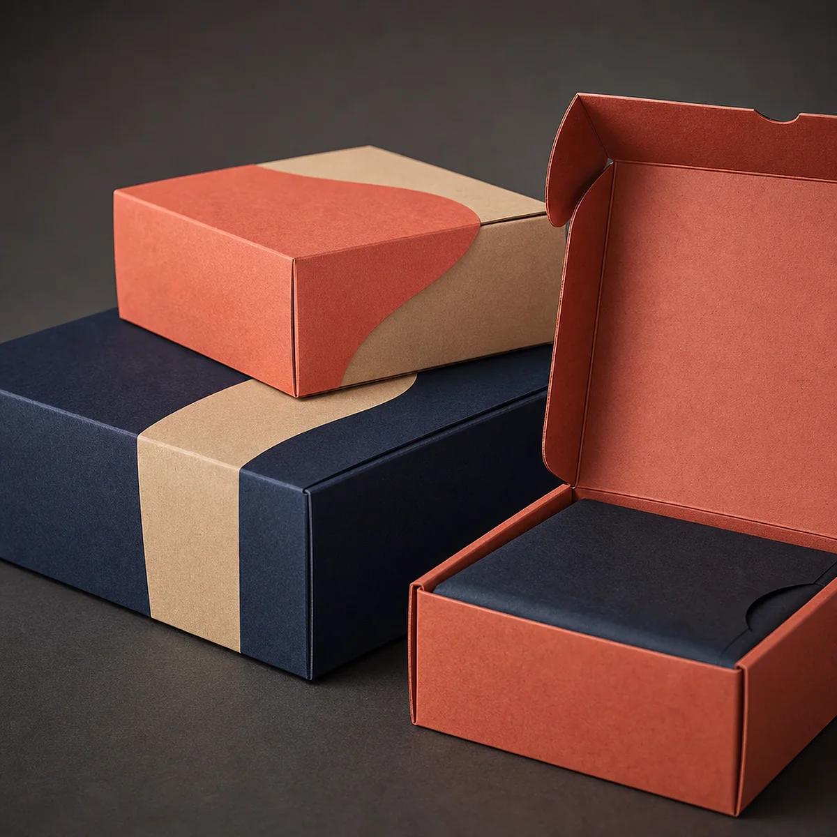 Small-batch custom boxes printed digitally with no plate cost