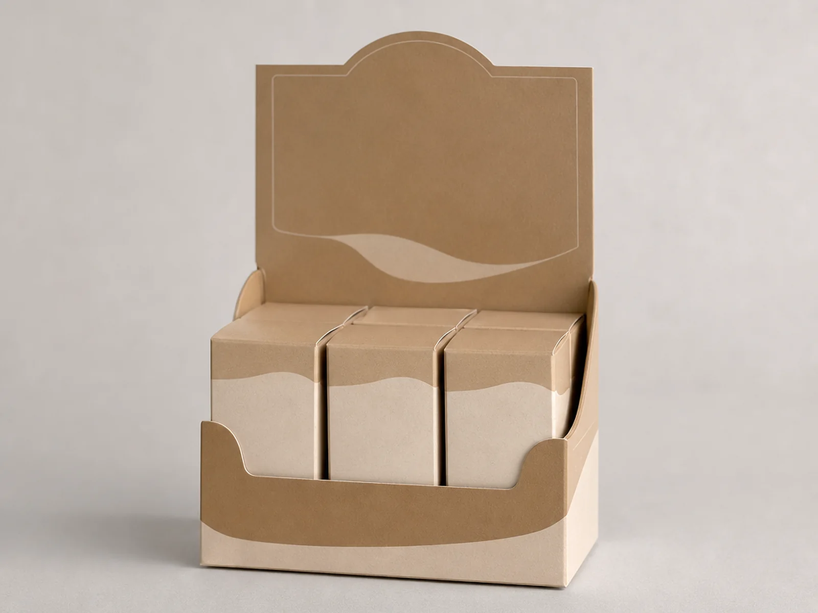 Custom Display Boxes produced by GetPrintedBox