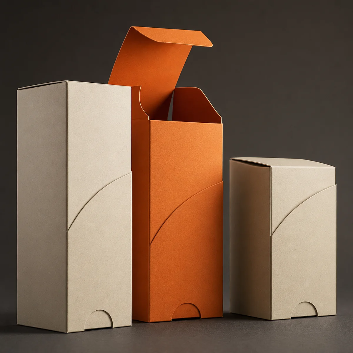 Auto-bottom beauty carton sized for a foundation bottle