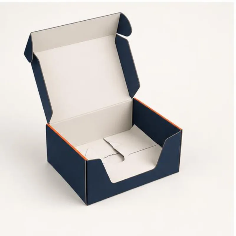 Auto Bottom Boxes with Display Lid — assembly and construction view