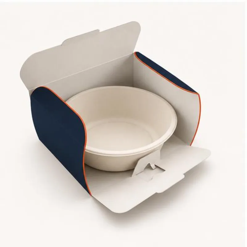 Bowl Sleeve Boxes — assembly and construction view