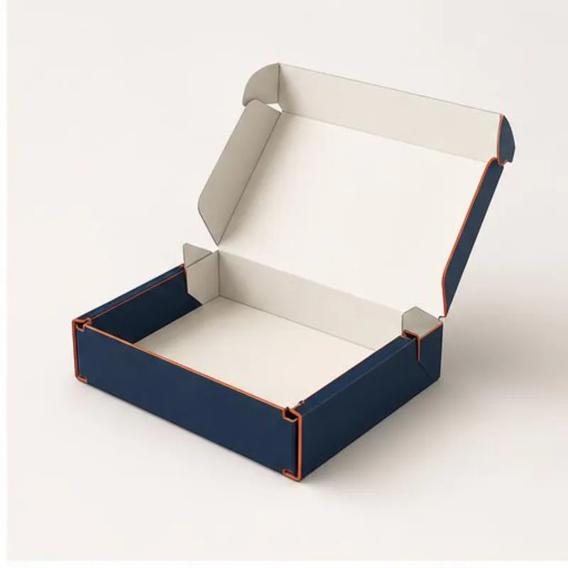 Double Wall Tray Lid Boxes — shown open to reveal the interior