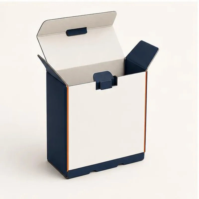 Double Wall Tuck Front Boxes — assembly and construction view