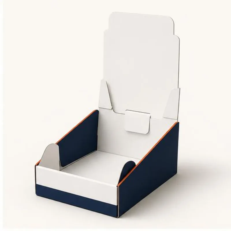 Double Wall With Display Lid Boxes — shown open to reveal the interior