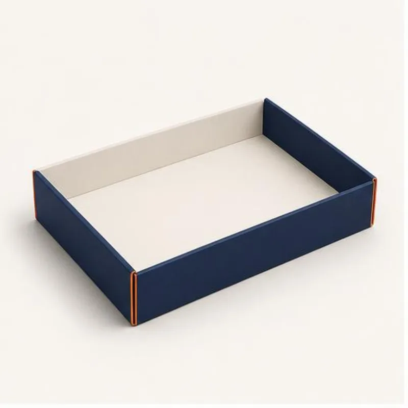 Four Corner Tray Boxes box template