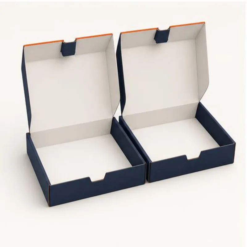 Full Flat Double Try Boxes — assembly and construction view