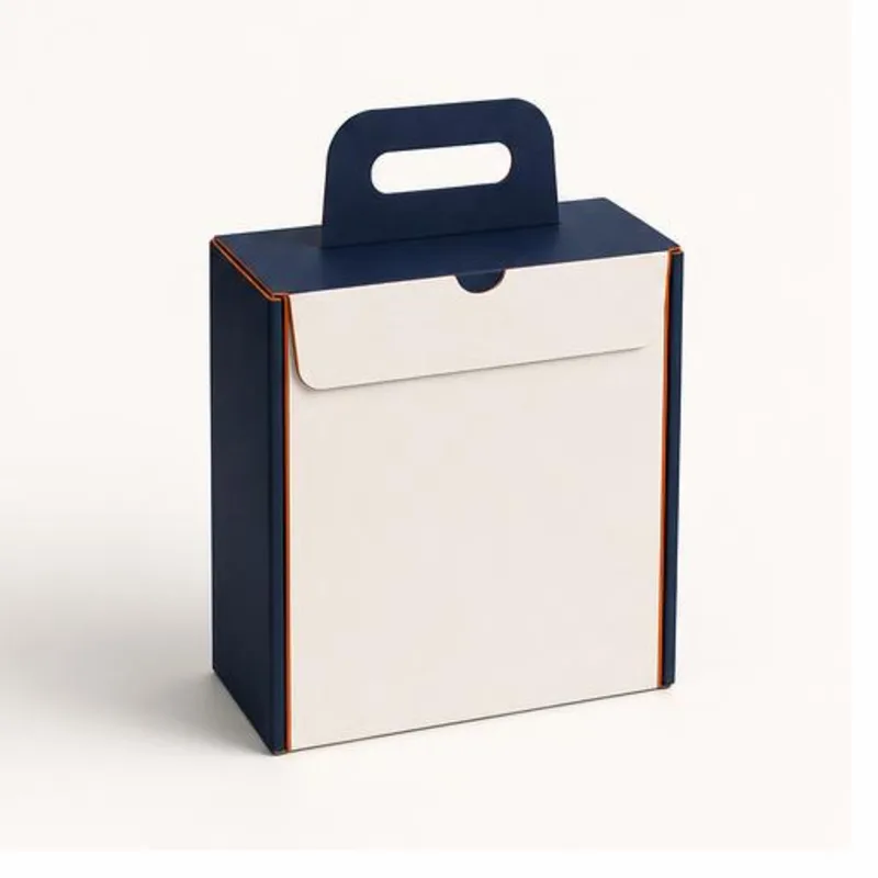 Mailer Boxes With Handle box template