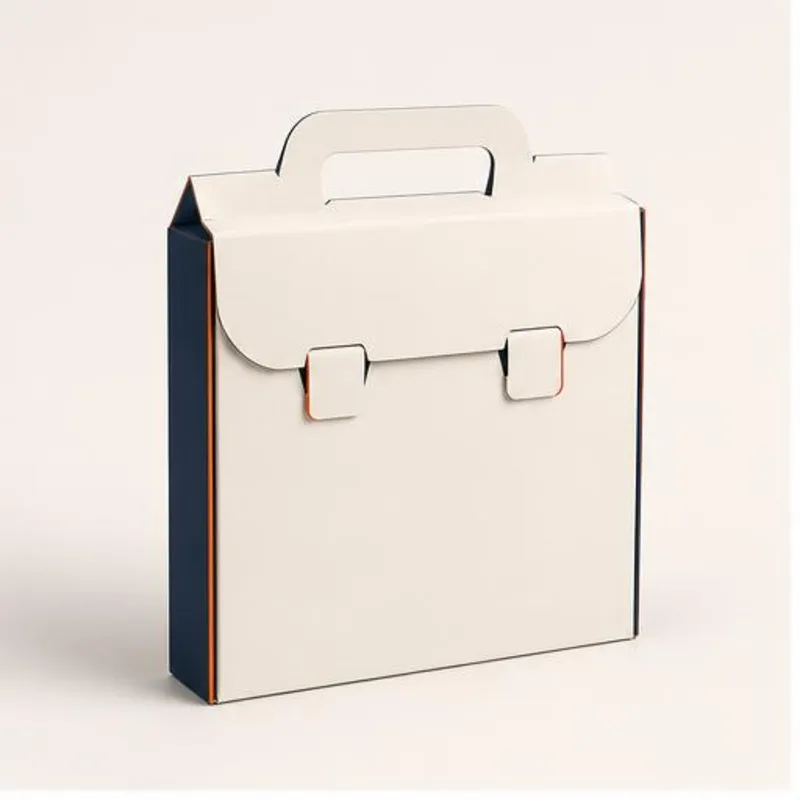 Paper Brief Case box template