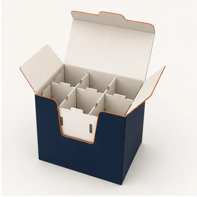Punch Partition Boxes — shown open to reveal the interior