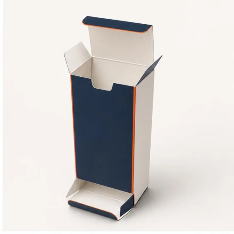 Reverse Tuck End Boxes — shown open to reveal the interior