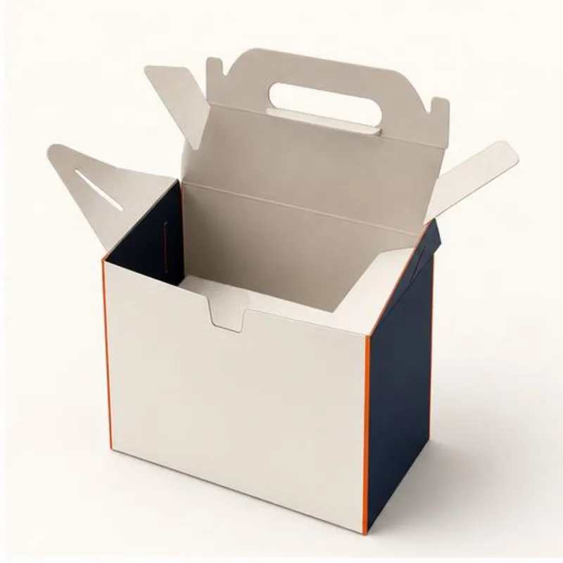 Tuck End Gable Bags — shown open to reveal the interior