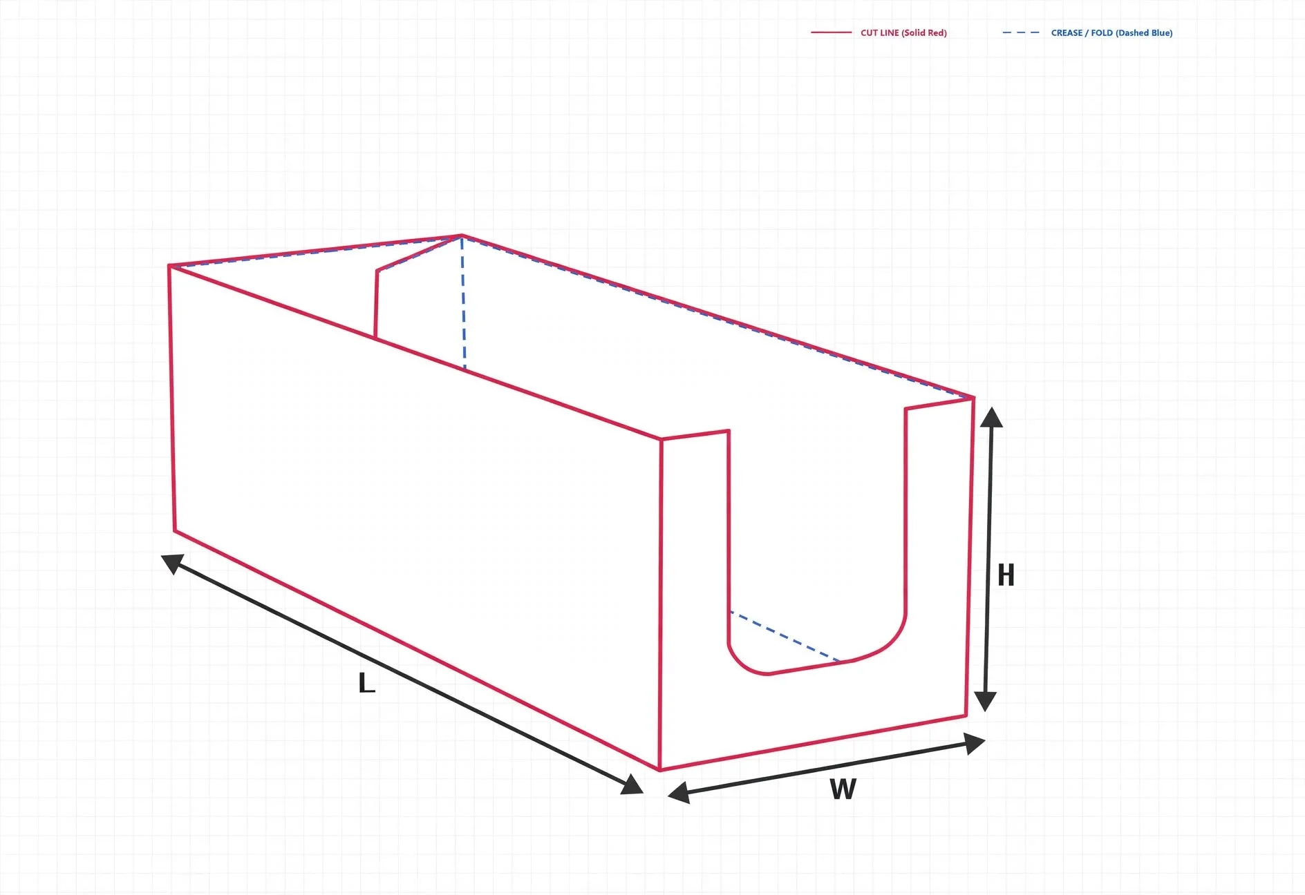 Auto Bottom Tray Boxes closed structural reference