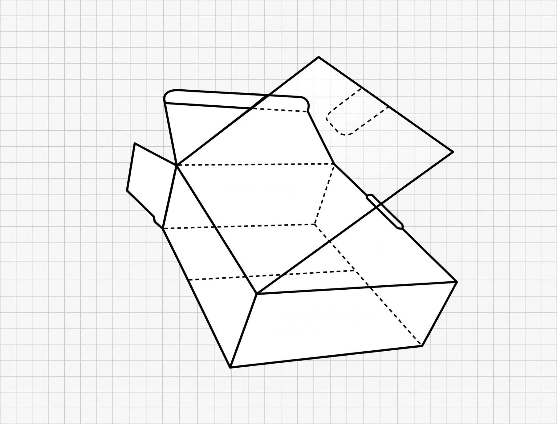 bookend boxes dieline