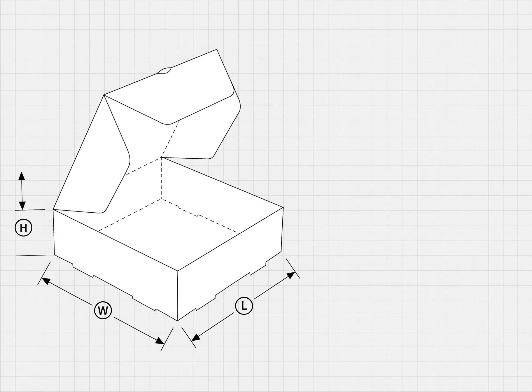 Corrugated Shipping Boxes closed structural reference