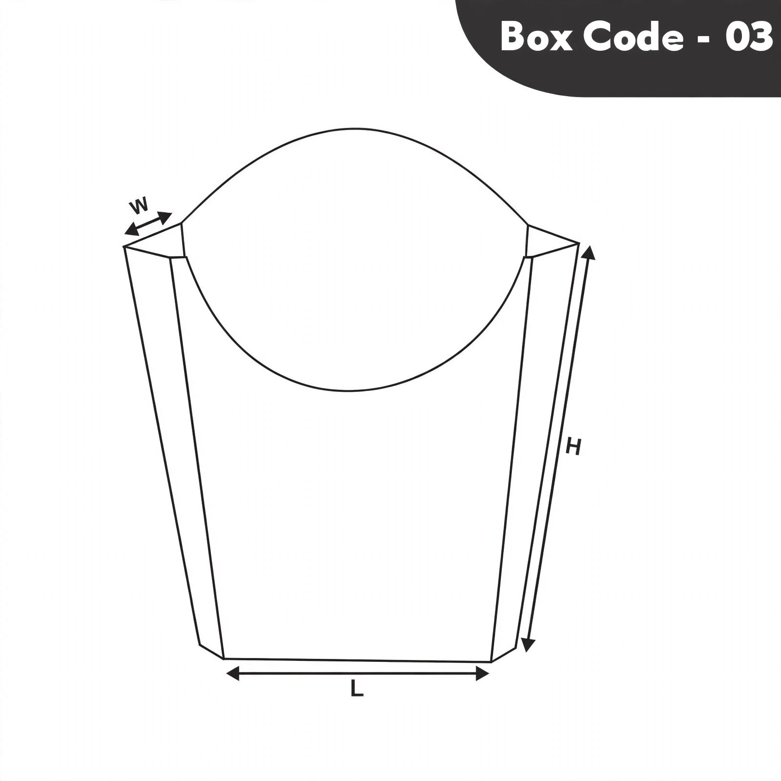 french fry boxes