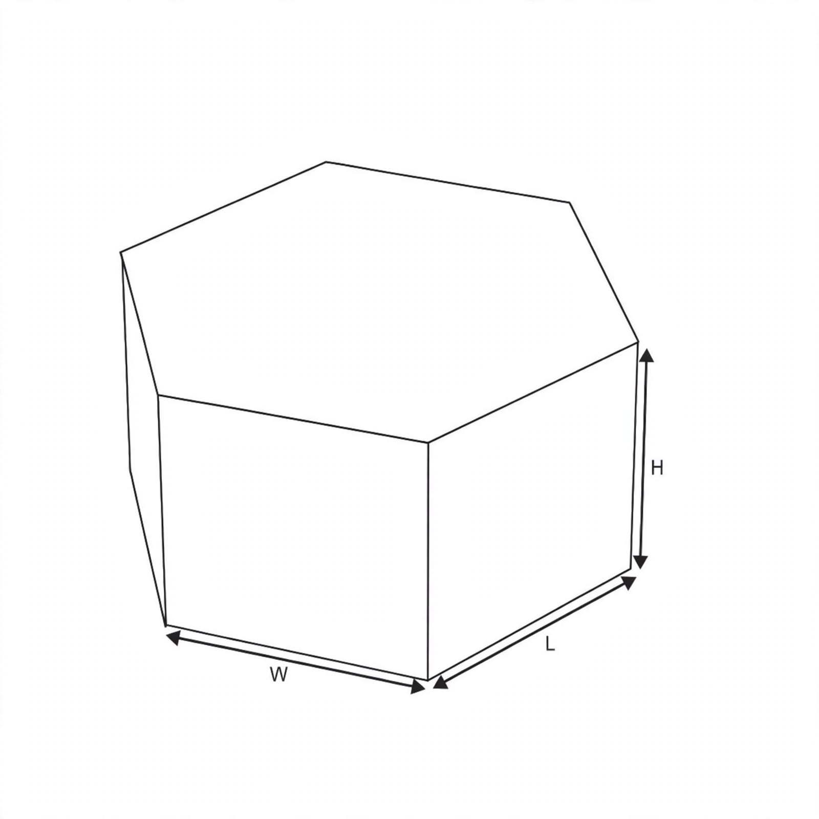 hexagon box
